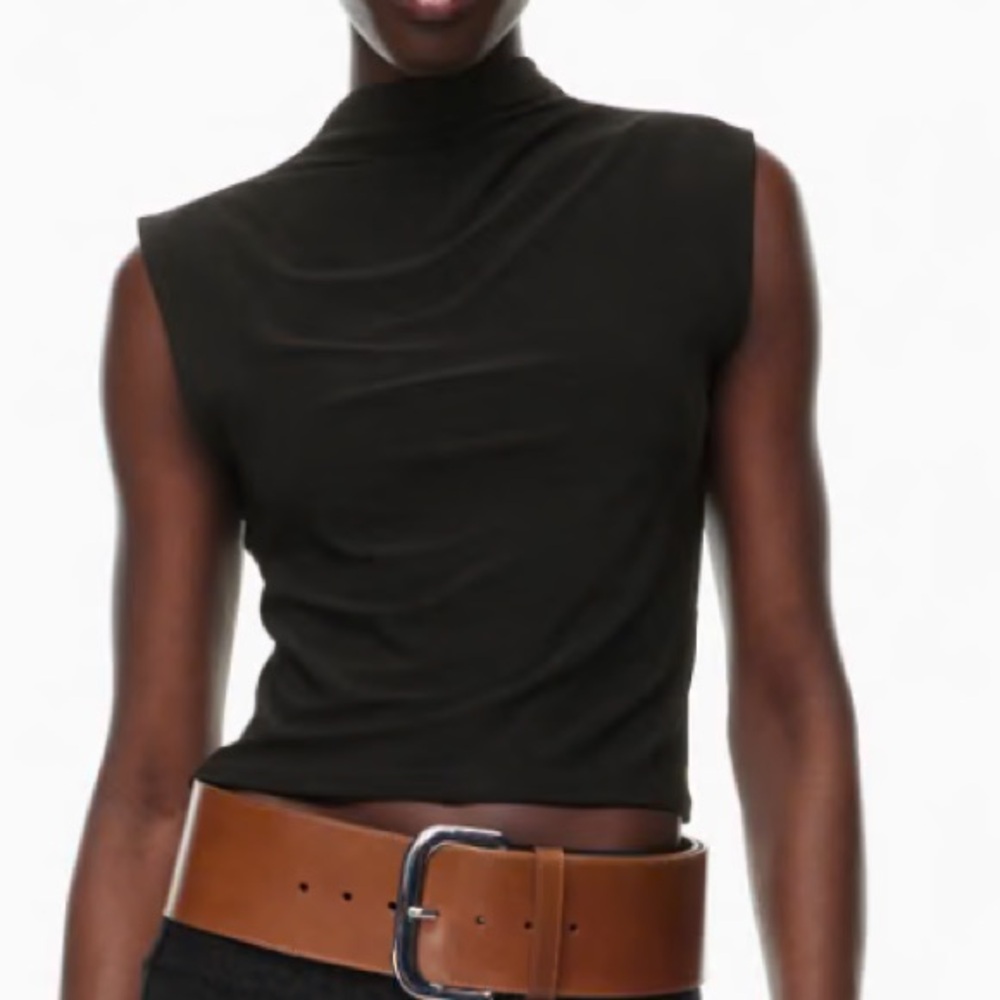 NWT Aritzia Wilfred color Barberry Red Botanist Tank - Picture 7 of 7